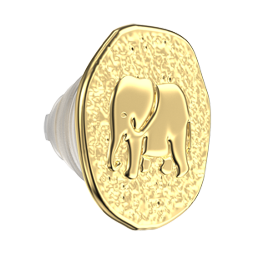 Enamel Elephant Token — MagSafe PopGrip - US 07130