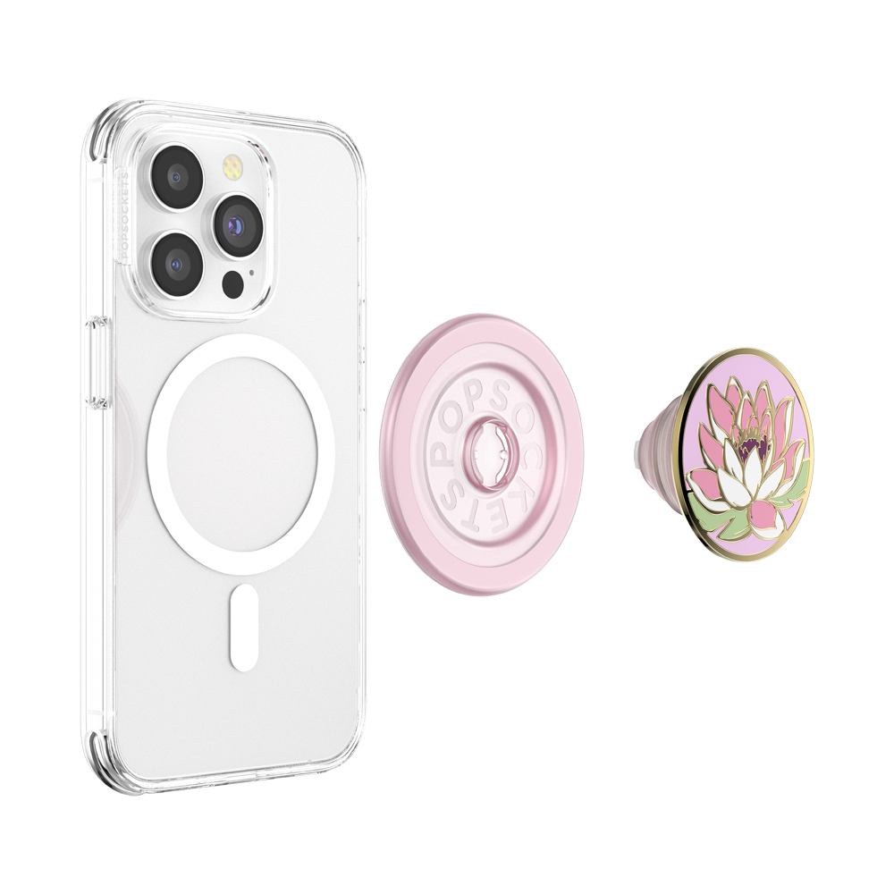 Enamel Water Lily — MagSafe PopGrip - US 08315