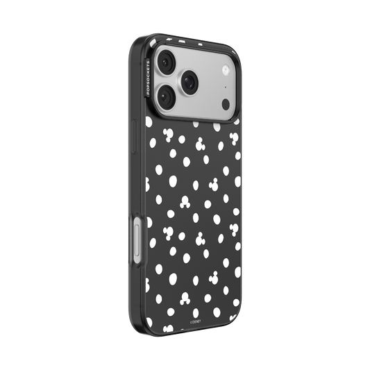 Translucent Black Mickey Polka Dot — iPhone 17 Pro Max MagSafe Case - US 12723