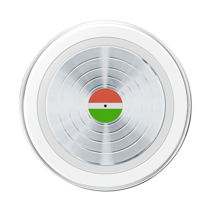 Backspin Aluminum 45rpm Silver — MagSafe PopGrip - US 43909