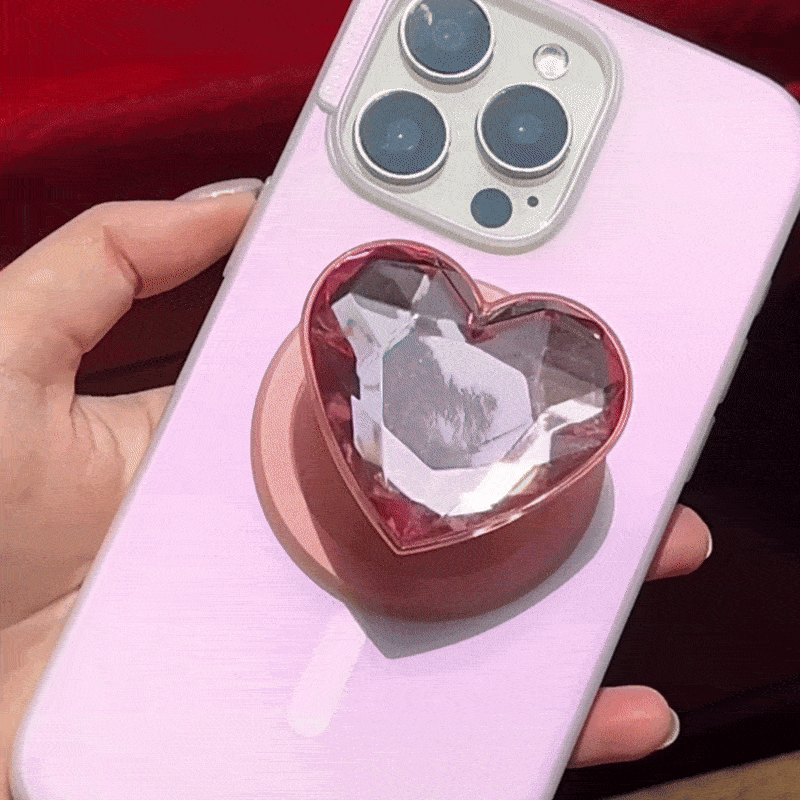 Crystal Heart — MagSafe PopGrip - US 48470