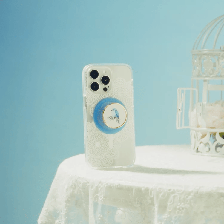 Enamel Blue Bird — MagSafe PopGrip - US 40478