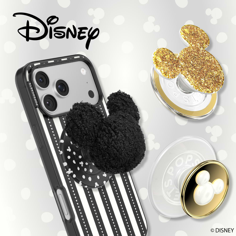 Plush Mickey Black — MagSafe PopGrip - US 53208