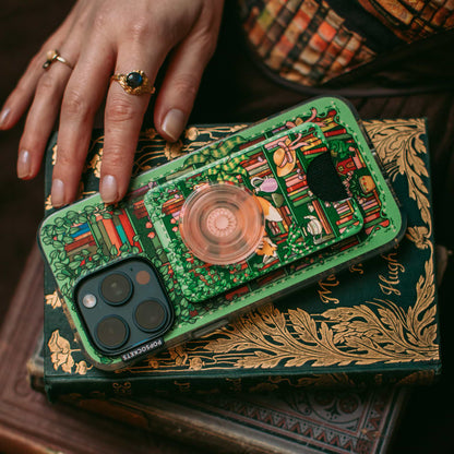 Storied Shelves Green — iPhone 17e/16e MagSafe Case - US 89955