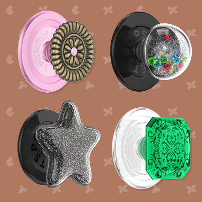 Tidepool Globe Rainbow Jackpot —  MagSafe PopGrip - US 60711