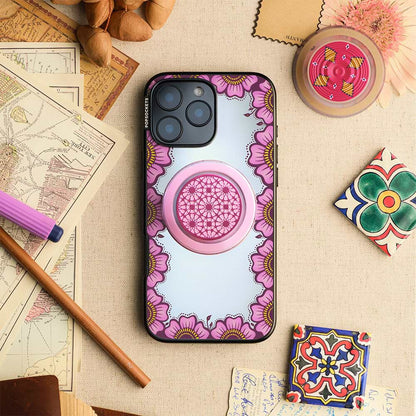 Enamel Mosaic Rosa — MagSafe PopGrip - US 48197