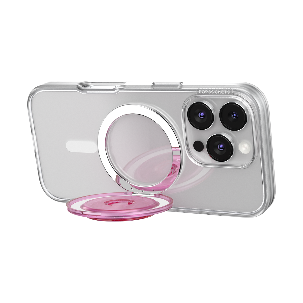 Translucent Baby Pink — MagSafe Kick-Out Grip & Stand - US 03132