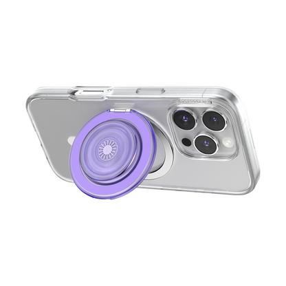 Translucent Dusty Purple — MagSafe Kick-Out Grip & Stand - US 97424
