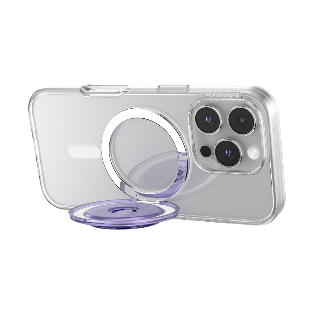 Translucent Dusty Purple — MagSafe Kick-Out Grip & Stand - US 08535