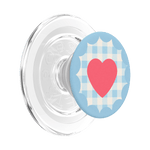 Gingham Heart —  MagSafe PopGrip - US 43553