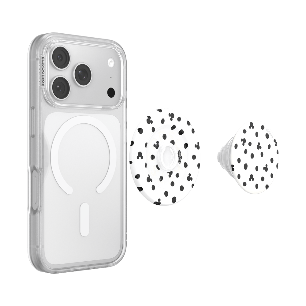 Mickey Polka Dot White — MagSafe PopGrip - US 55786