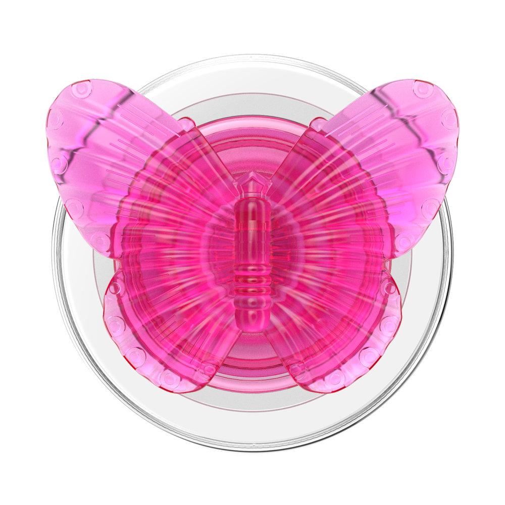 Molded Butterfly Magenta — MagSafe PopGrip - US 35625