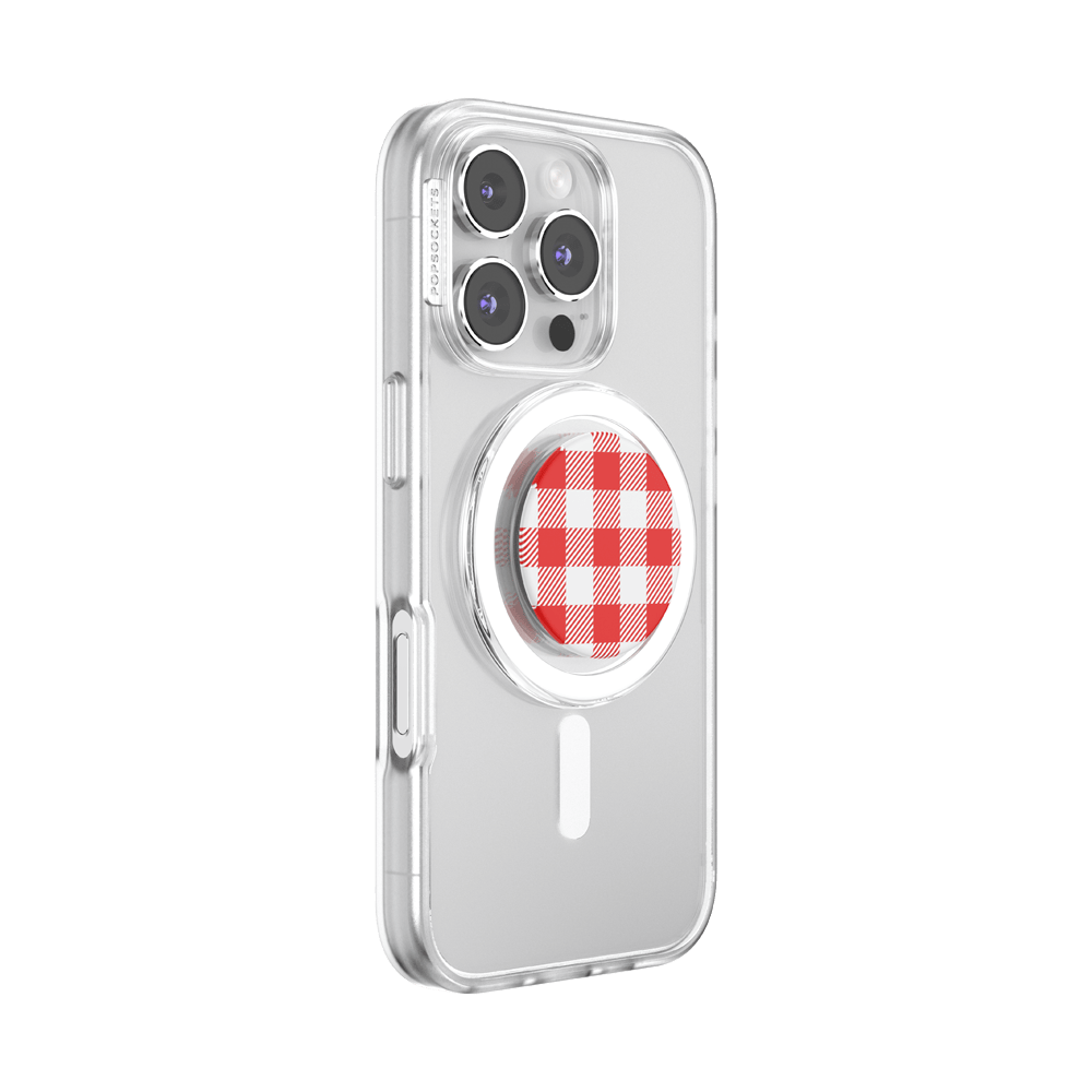 Red Gingham — MagSafe PopGrip - US 77099
