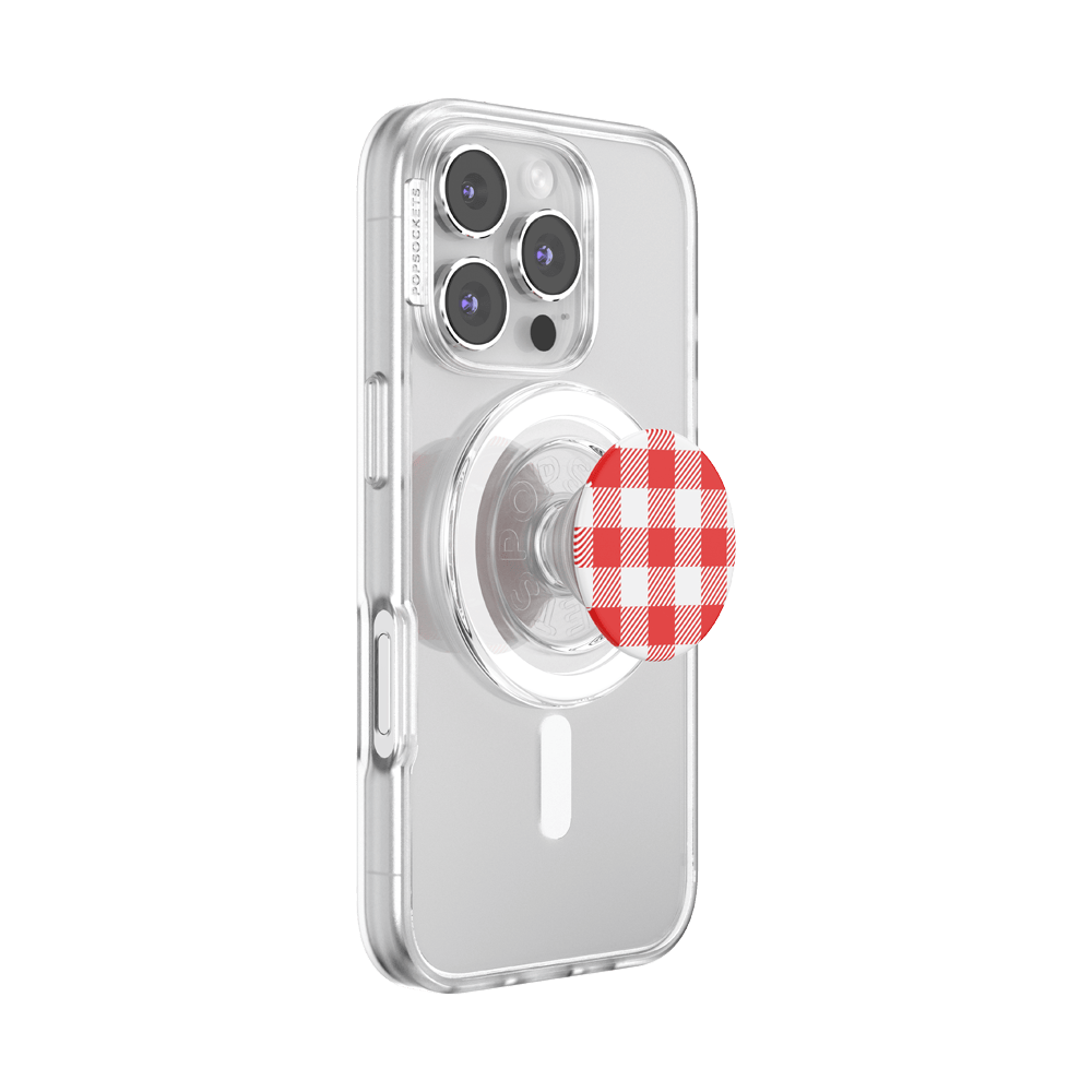 Red Gingham — MagSafe PopGrip - US 77099