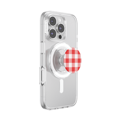 Red Gingham — MagSafe PopGrip - US 77099