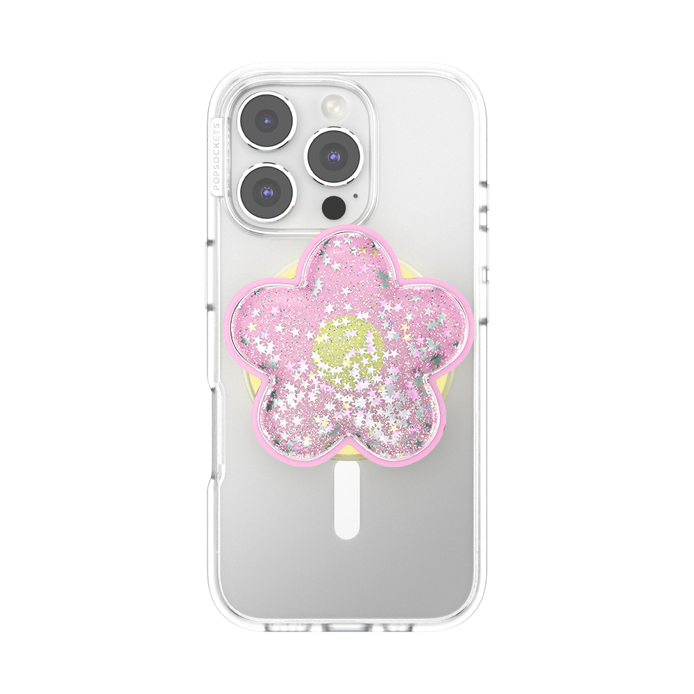 Tidepool Squishy Daisy Pink — MagSafe PopGrip - US 15593