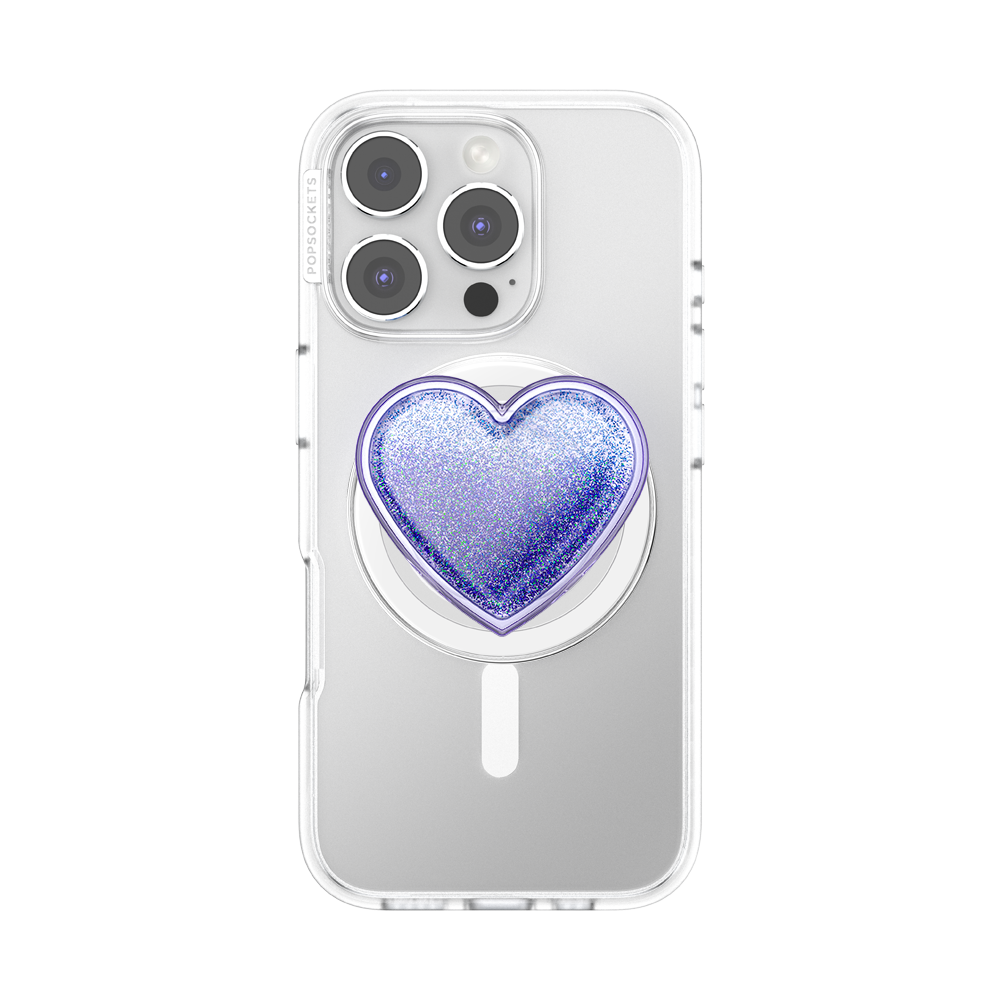 Tidepool Squishy Heart Lavender — MagSafe PopGrip - US 87174
