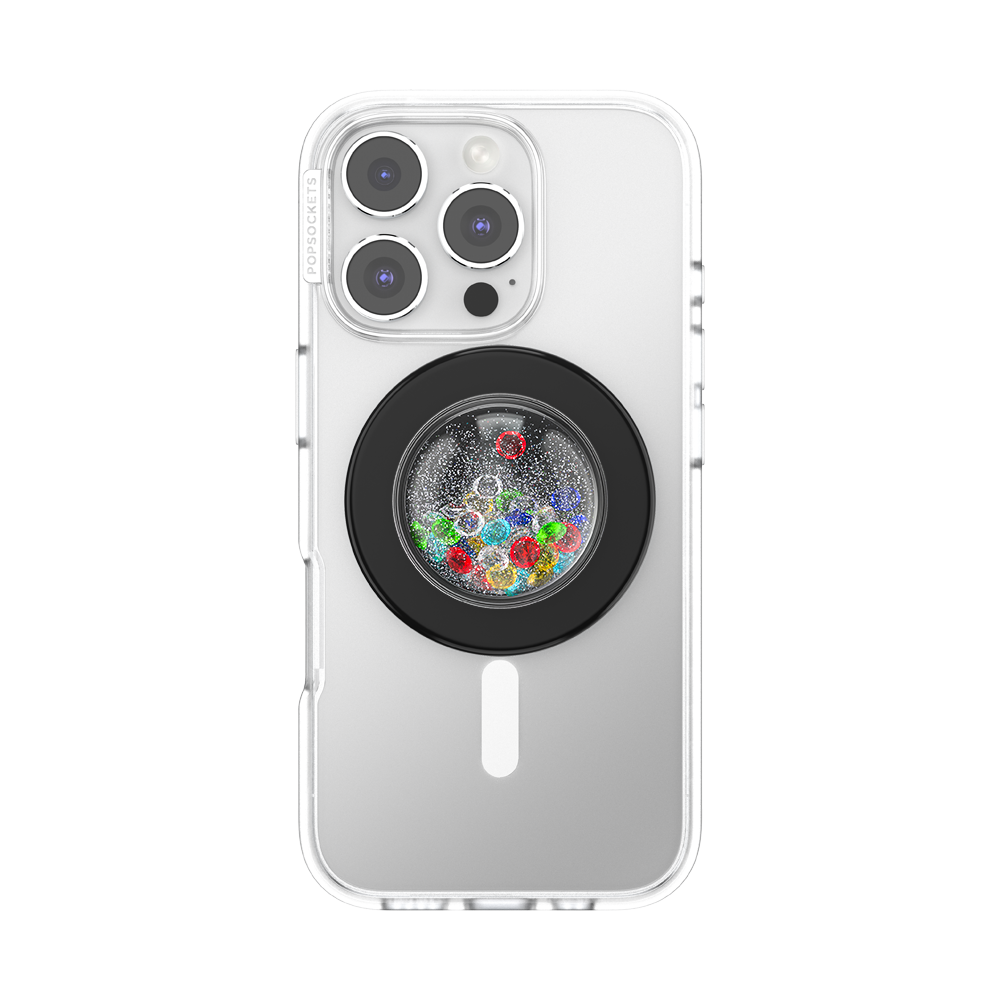 Tidepool Globe Rainbow Jackpot —  MagSafe PopGrip - US 65497