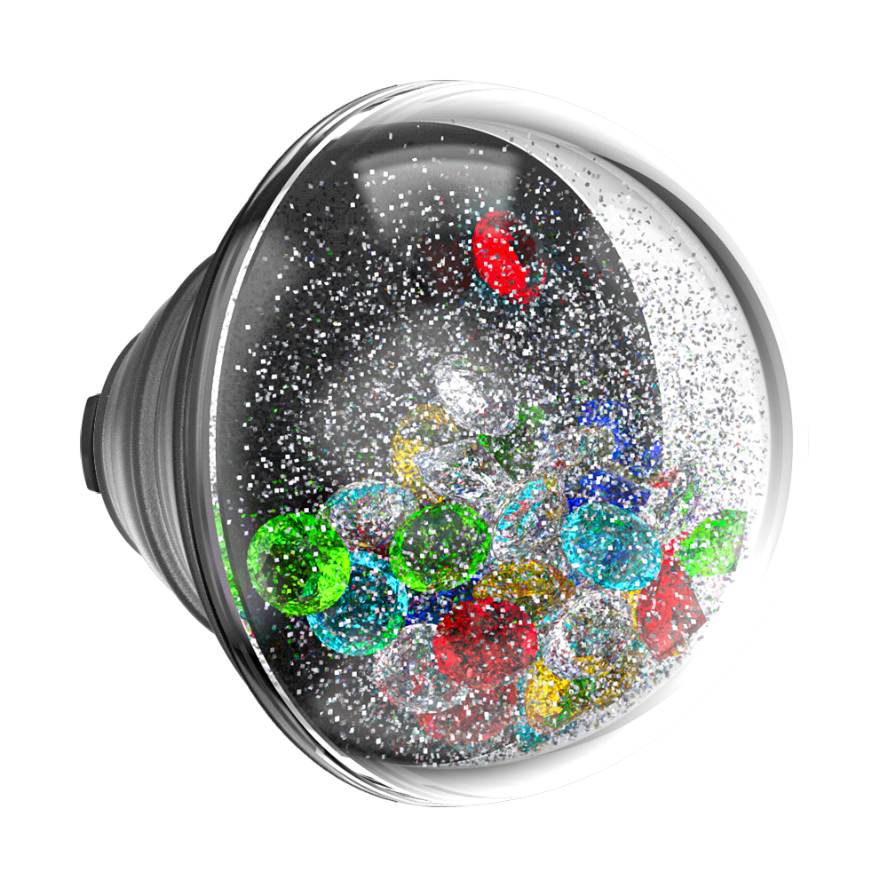 Tidepool Globe Rainbow Jackpot —  MagSafe PopGrip - US 60711