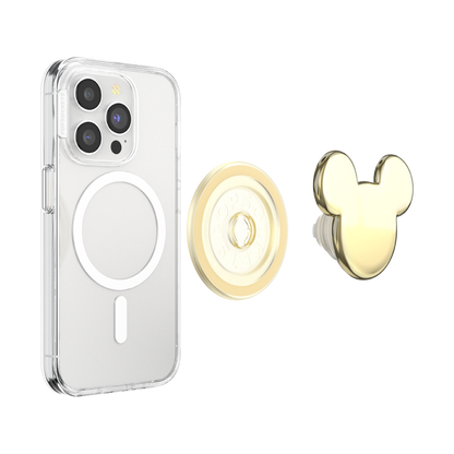 Enamel Gold Mickey Head — MagSafe PopGrip - US 35707