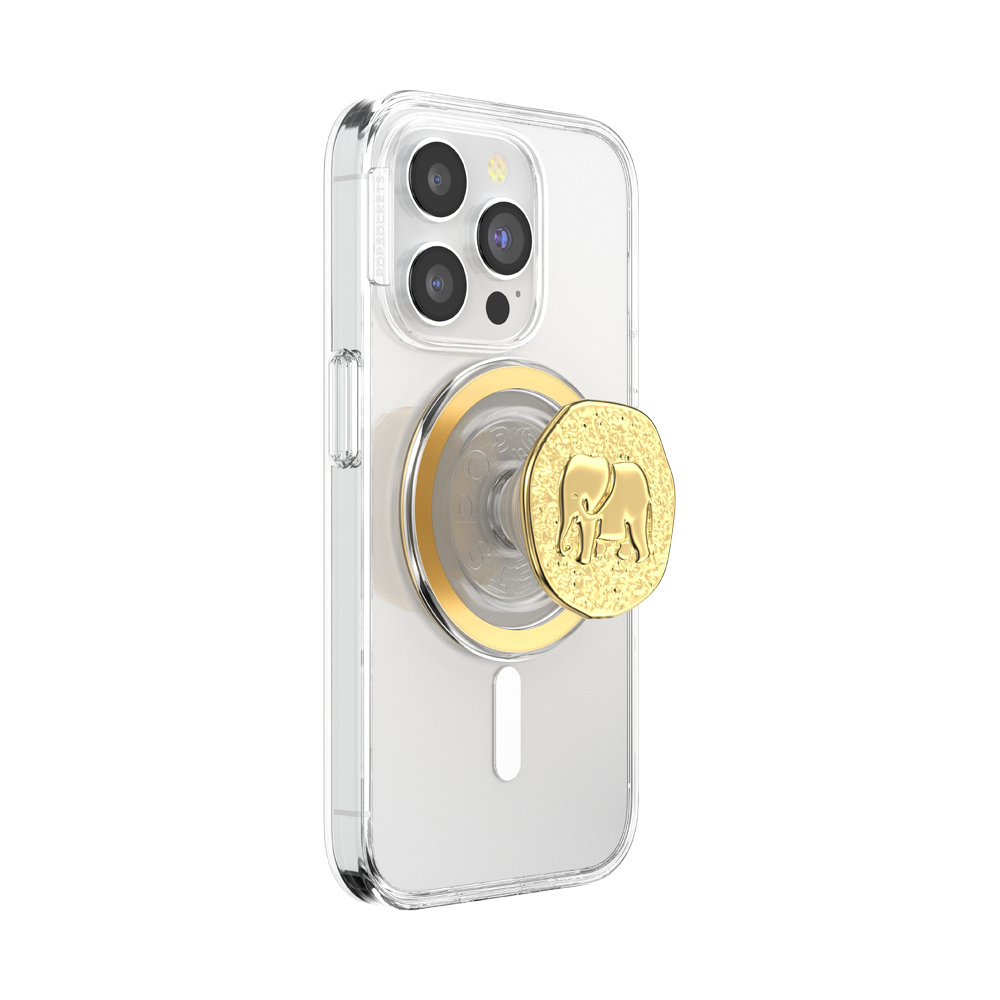 Enamel Elephant Token — MagSafe PopGrip - US 07130