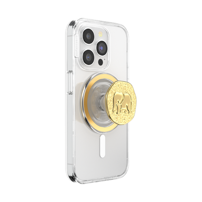Enamel Elephant Token — MagSafe PopGrip - US 07130