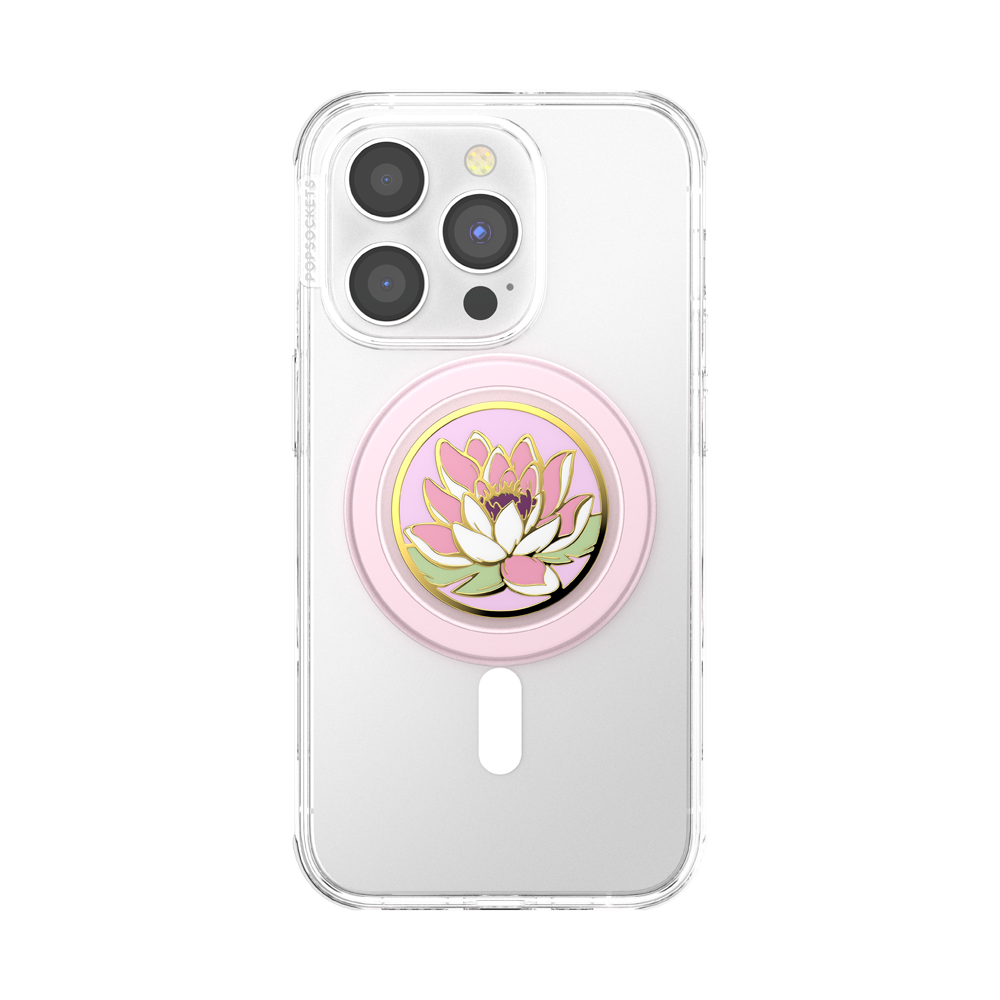 Enamel Water Lily — MagSafe PopGrip - US 32578