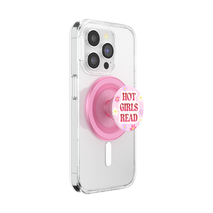 Hot Girls Read Pink — MagSafe PopGrip - US 50216