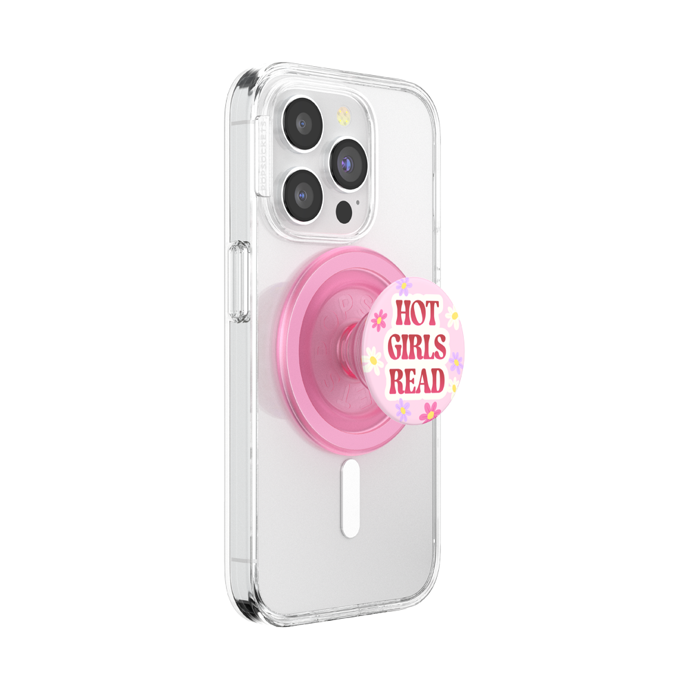 Hot Girls Read Pink — MagSafe PopGrip - US 76170