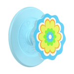 Molded Flower Kaleidoscope Blue — MagSafe PopGrip - US 52445