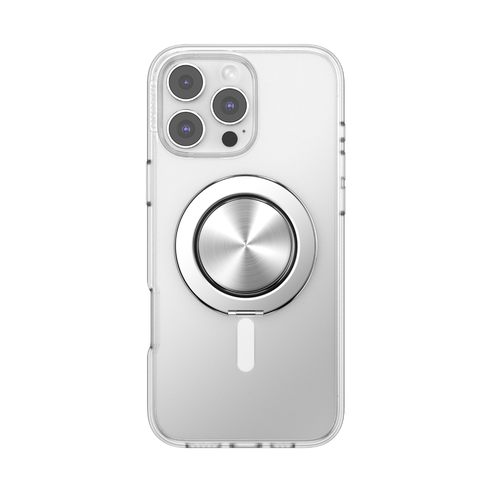 Aluminum Radial Silver —  MagSafe Kick-Out Grip & Stand - US 53269