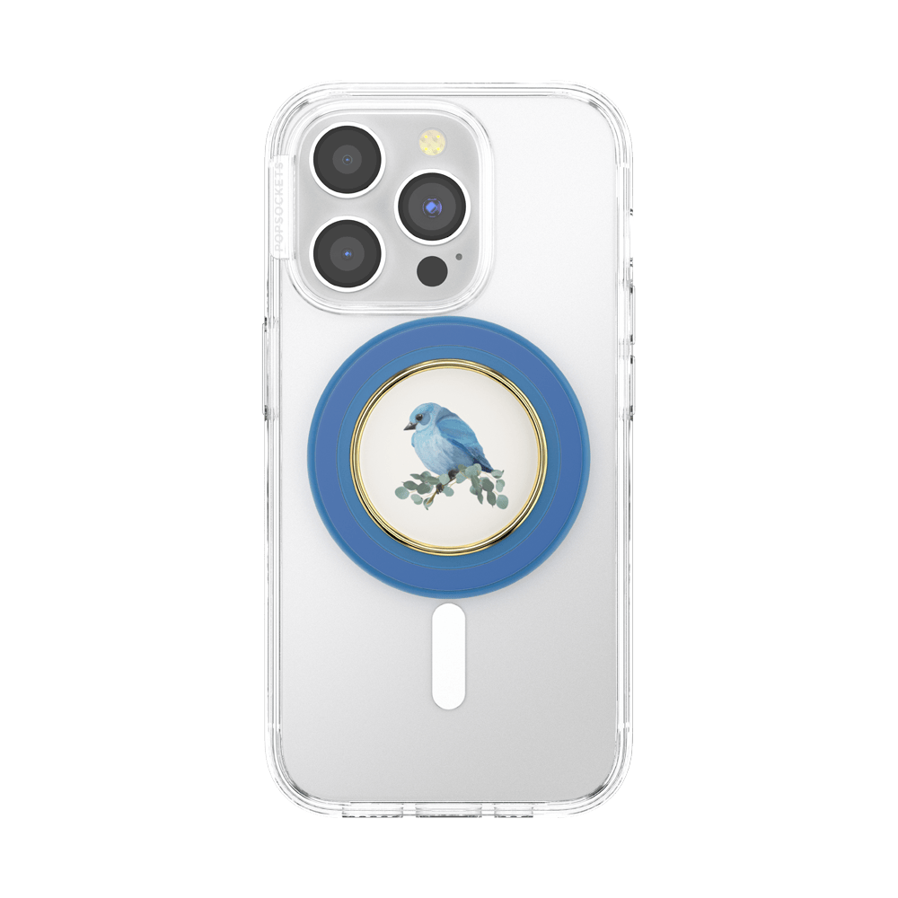 Enamel Blue Bird — MagSafe PopGrip - US 40478