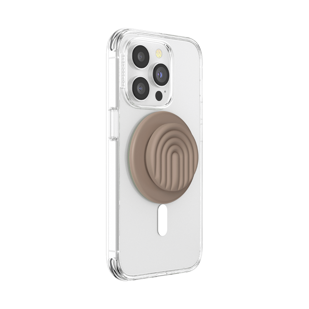 PopOut Latte Curves — MagSafe PopGrip - US 75425