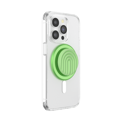 PopOut Curves Matcha Dew — MagSafe PopGrip - US 68468