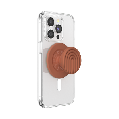 PopOut Terracotta Curves — MagSafe PopGrip - US 89372