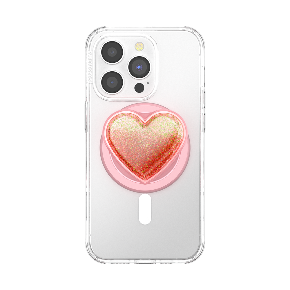 Squishy Tidepool Heart Pinky — MagSafe PopGrip - US 18195