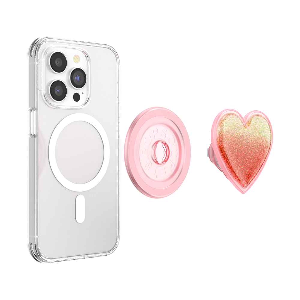 Squishy Tidepool Heart Pinky — MagSafe PopGrip - US 76794