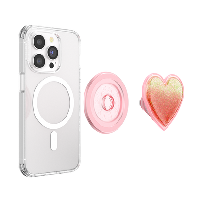 Squishy Tidepool Heart Pinky — MagSafe PopGrip - US 76794