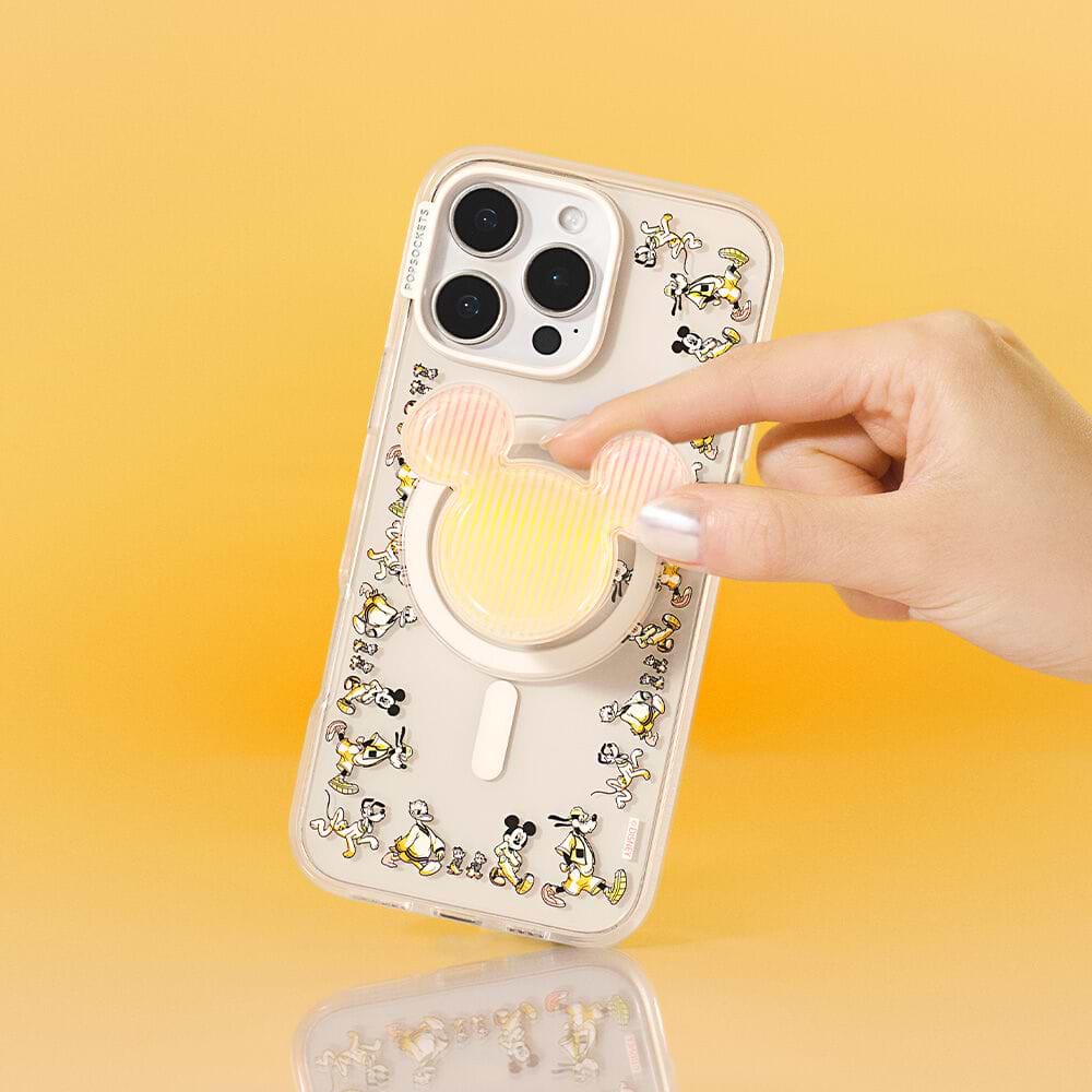 Airbag Sherbert Mickey Stripe — MagSafe PopGrip - US 95435