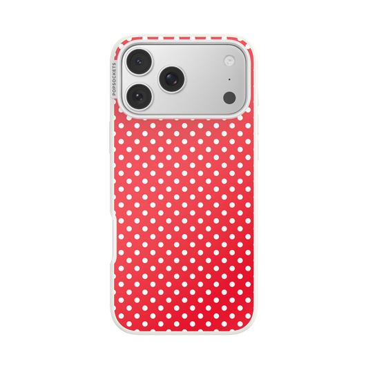 Cherry Red Polka Dot — iPhone 17 Pro Max MagSafe Case - US 53504