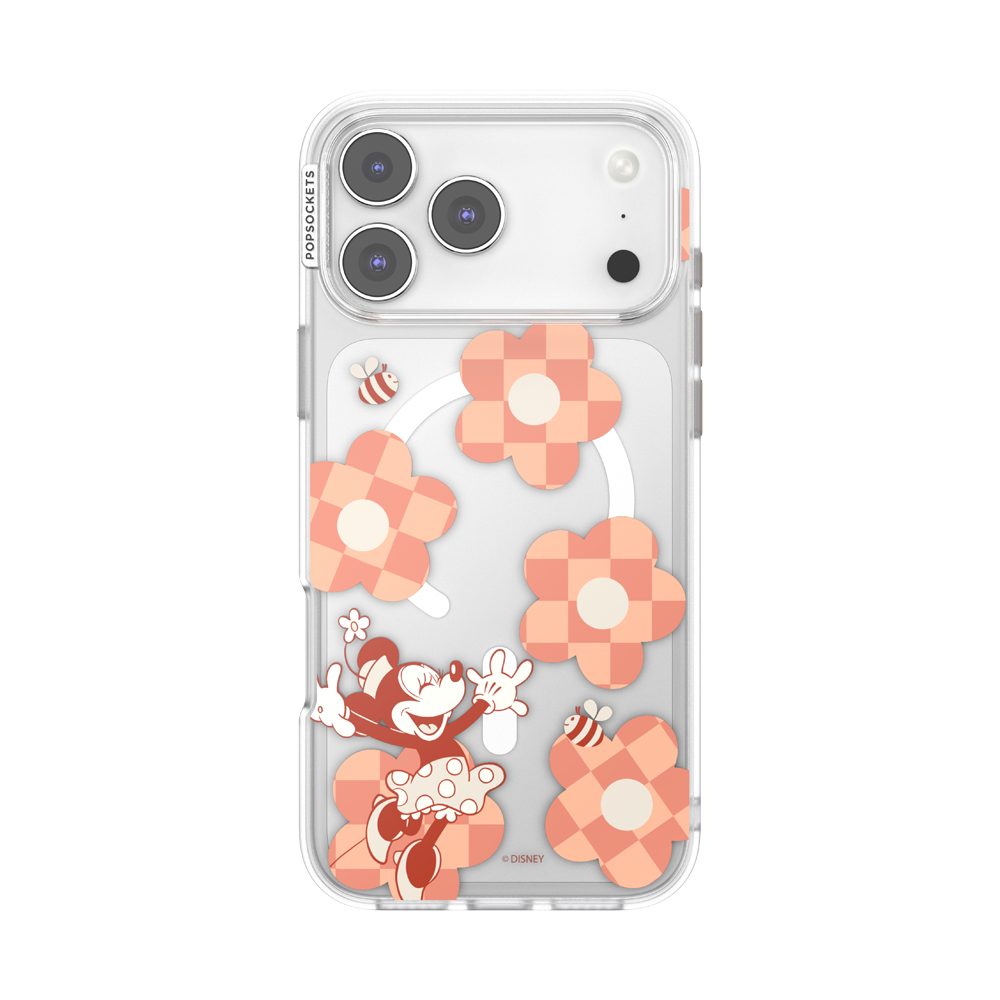 Minnie Checkered Flower — iPhone 17 Pro Max MagSafe Case - US 07106