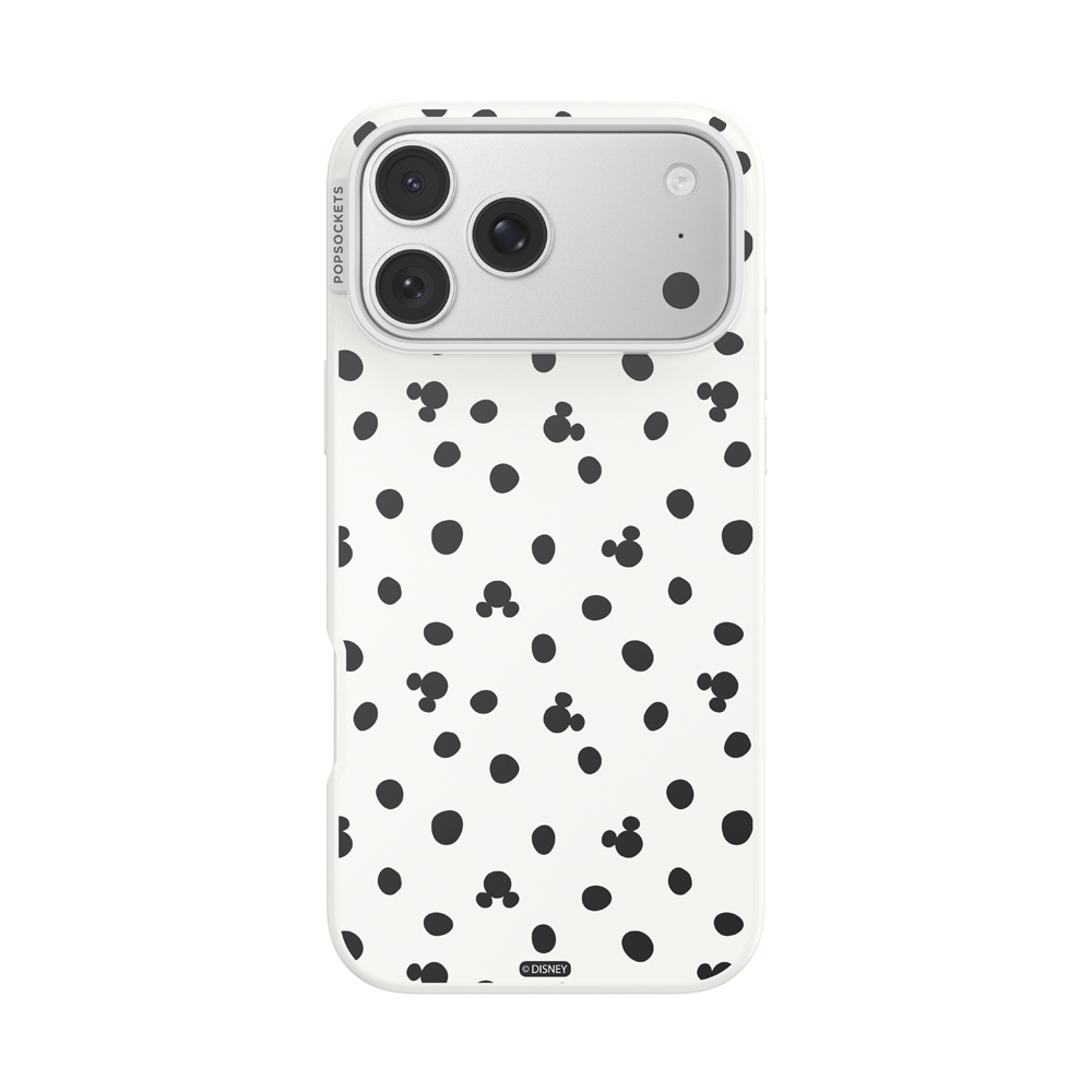 White Mickey Polka Dot — iPhone 17 Pro Max MagSafe Case - US 64477
