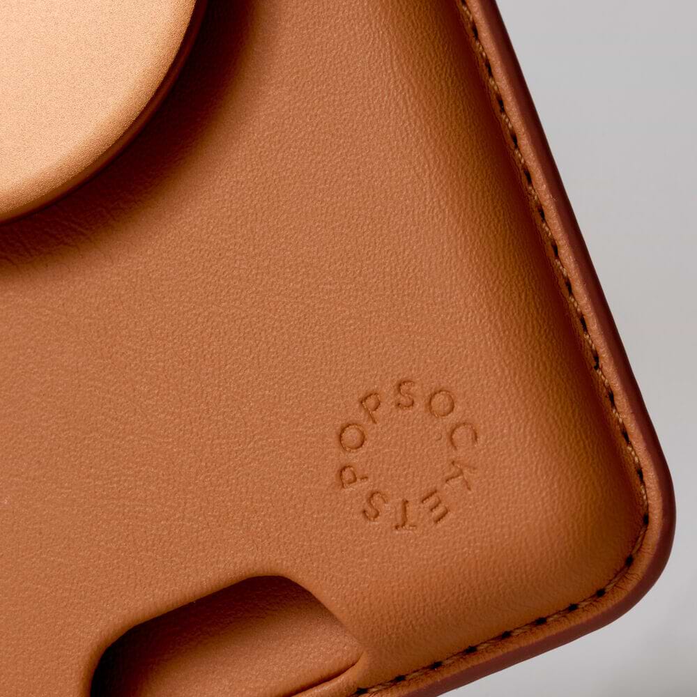 Cognac —  Softgoods MagSafe PopWallet+ - US 54454