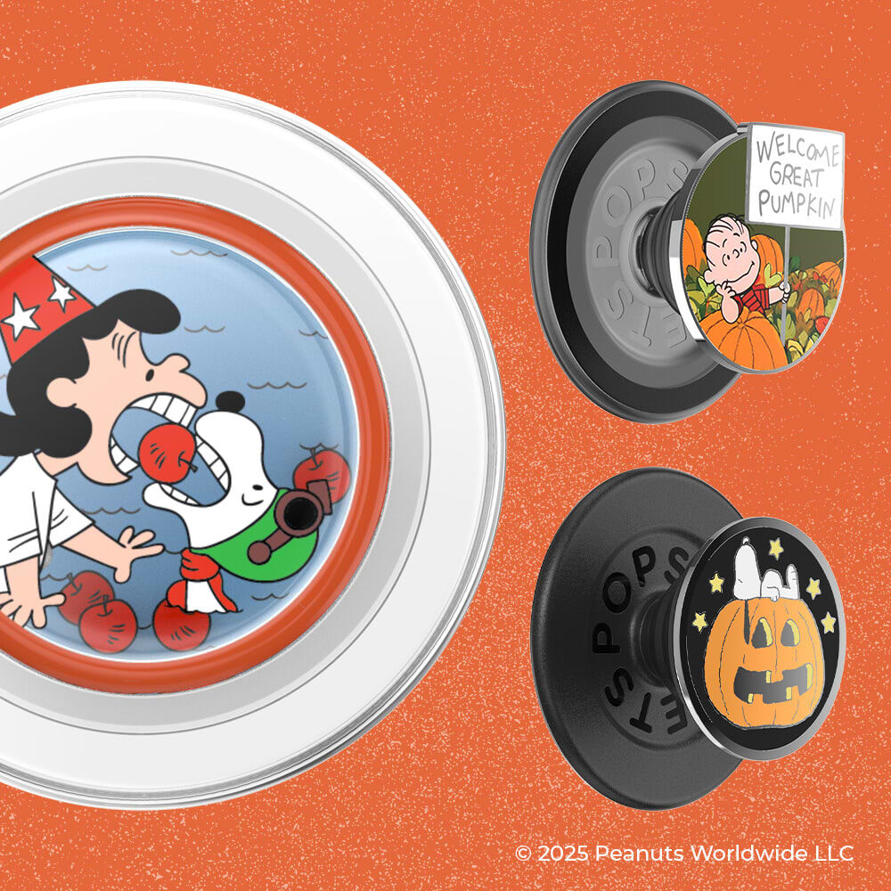 Enamel Snoopy Pumpkin — MagSafe PopGrip - US 35974