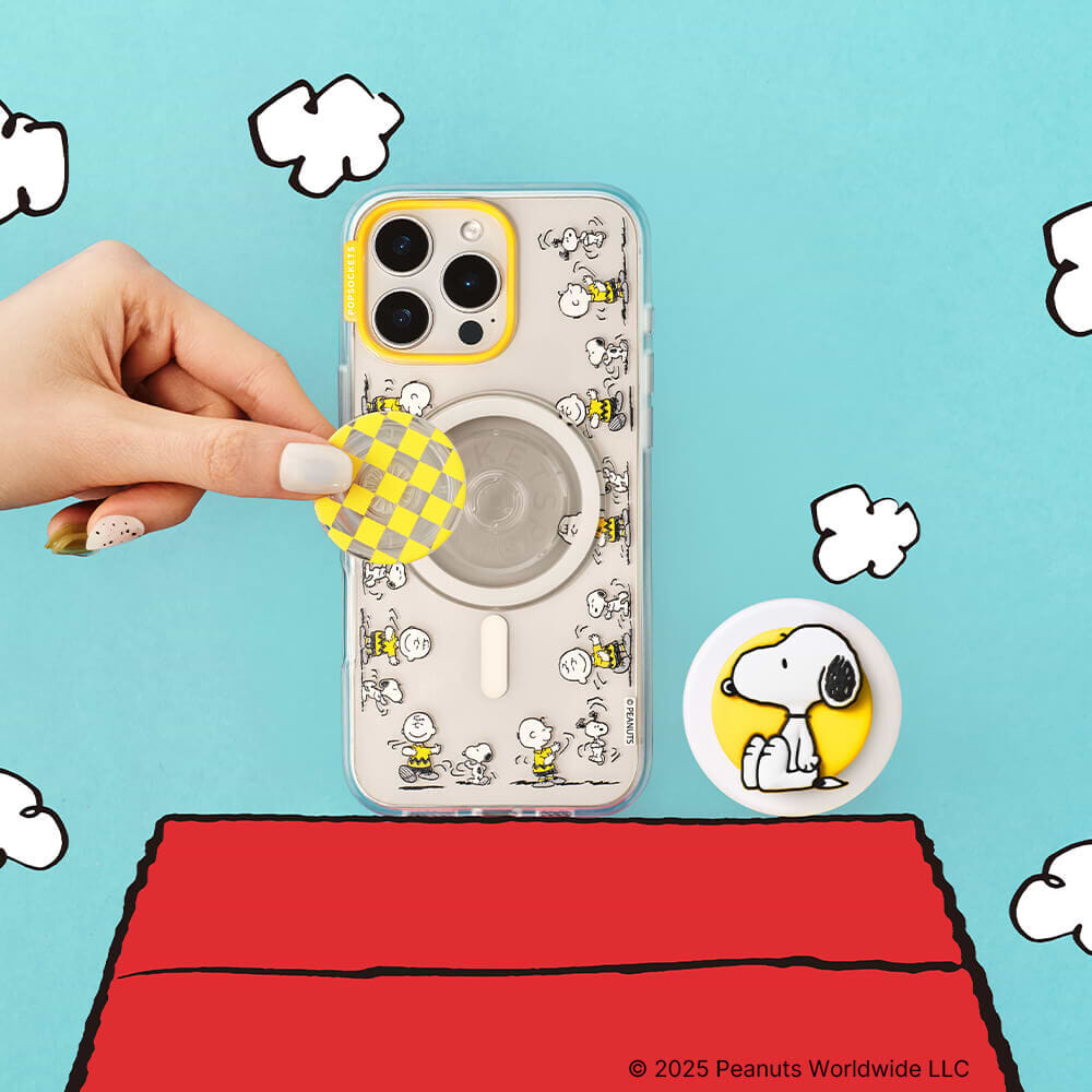 PopOut Sitting Snoopy — MagSafe PopGrip - US 35524