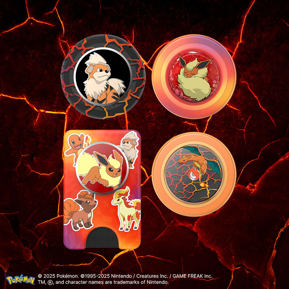 Tidepool Squishy Sleepy Flareon — MagSafe PopGrip - US 63748