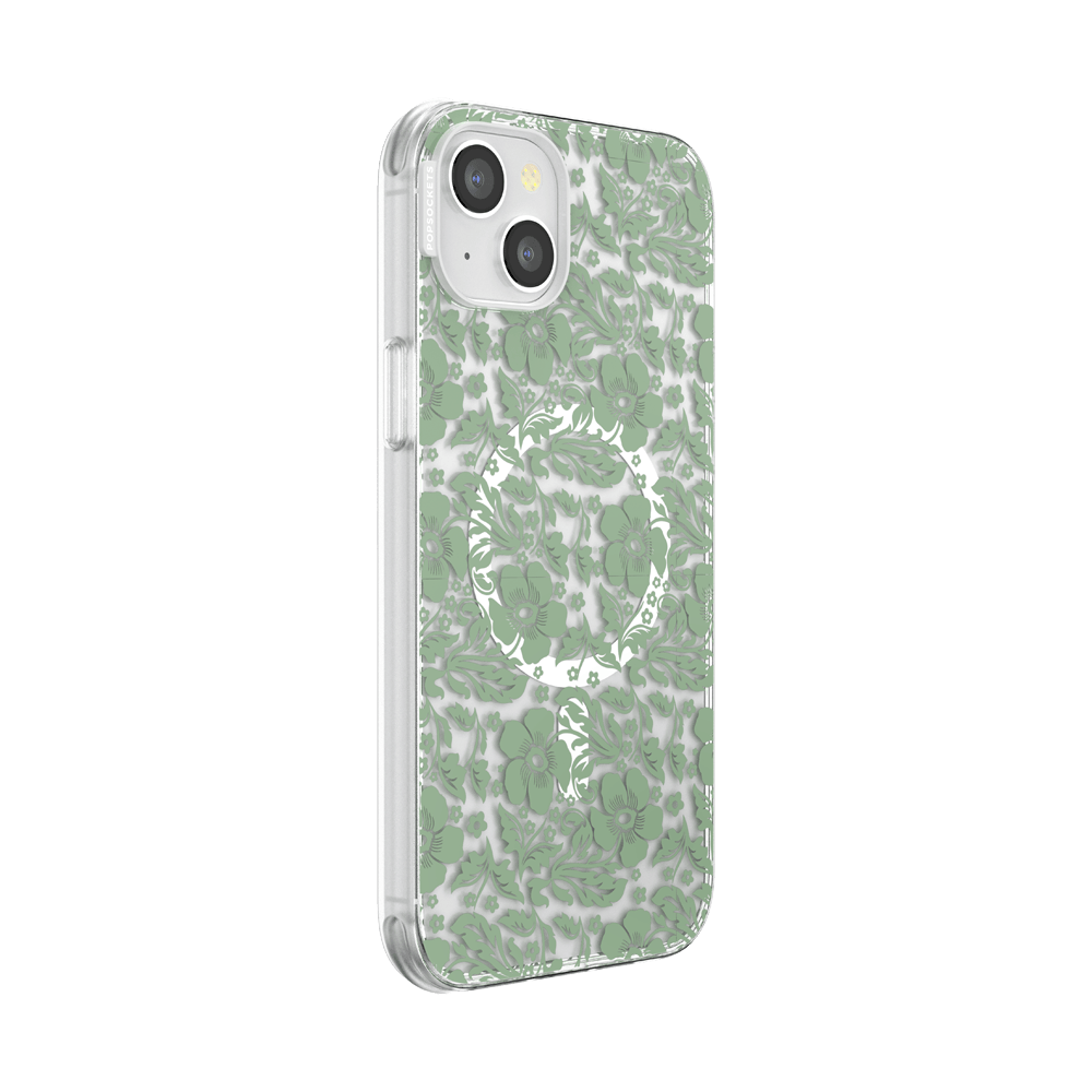 Lace Eucalyptus  — iPhone 14 Plus MagSafe Case - US 96783