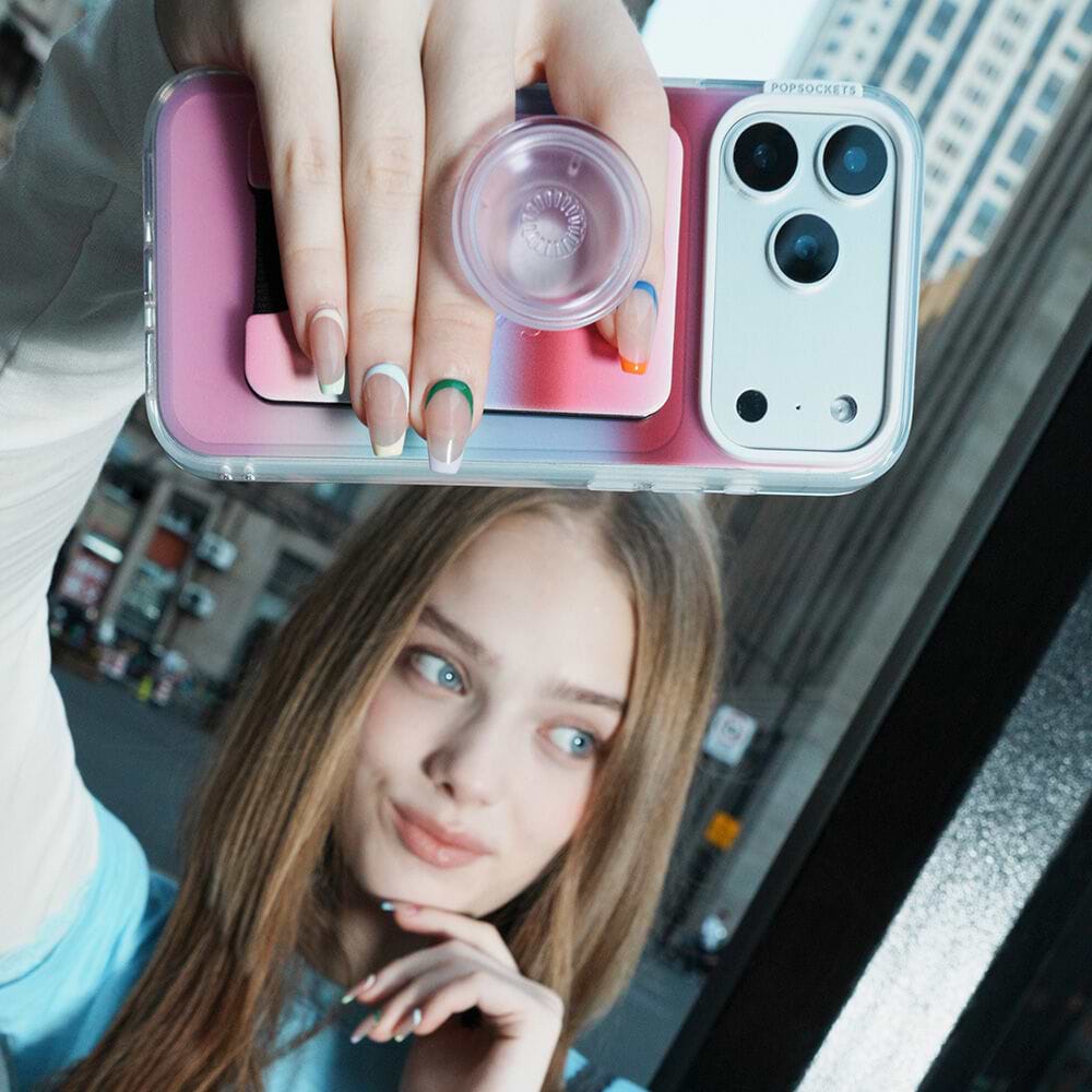 Pink Ombre Tide — iPhone 15 Plus MagSafe Case - US 41031